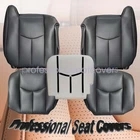 Front Leather Seat Cover & Foam Cushion For 2003-2006 Chevy Silverado Dark Gray New. Price: $133.99.