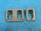 Oem Toyota Land Cruiser LX470 2ND Row Seat Protectors GRAY:LG10 2PC Set 03-07 Used. Price: $40.00.
