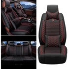Car Seat Covers For Hyundai Pu Leather Waterproof Cushion Protector New. Price: $177.32.