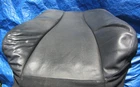 00-02 Mercedes Oem W220 Amg S55 S600 Perforated Black Leather Upper Seat Cover Used. Price: $199.00.