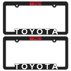 2-TRD-TOYOTA-LICENSE-PLATE-FRAMES-TOYOTA-RACING-DEVELOPMENT-3D-RAISED-TEXT New. Price: $18.95.