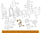 Gm Oem 17-18 CT6 Seats Tracks Passenger Components-harness 84107627 New. Price: $222.09.