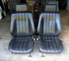 Genuine Original Bmw E30 Black Leather Front Seat Comfort Left & Rigth Side Oem Used. Price: $1550.00.
