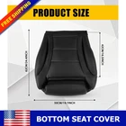 Front Car Seat Leather Black Pad Cushion Cover For 15-21 Mercedes-benz Class New. Price: $39.89.