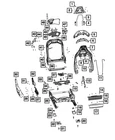 Genuine Mopar Seat Bezel 7JX76TX7AA New. Price: $24.75.