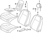 Genuine Volkswagen Armrest 7T0-881-081-P-MFV New. Price: $189.06.