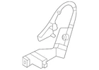 Genuine Nissan Seat Back Recliner Adjustment Mechanism Cover 87324-6TC0A New. Price: $38.66.