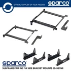 Mitsubishi Lancer Evo X 2008- Sparco Seat Subframes & Side Bracket Mounts New. Price: $387.14.