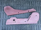 1984-1989 Toyota 4RUNNER Red Drivers Seat Side Trim Cover Plates Left Front Used. Price: $40.00.