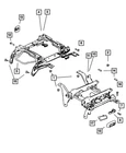 Genuine Mopar Seat Adjuster Handle Towel Bar 5080617AA New. Price: $11.93.