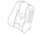 Genuine Ford Seat Back Pad CE5Z-5464811-B New. Price: $100.32.