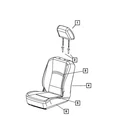 Genuine Mopar Front Seat Back Cover Right 5MV66LA8AA New. Price: $478.53.