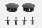 2 Wiper Arm Plugs & 4 Seat Track Front Cover Retainers! For C5 C6 Corvette New. Price: $29.50.