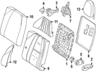 Genuine Mercedes-benz Outer Cov Rear Seat Backr 236-920-92-02-1B82 New. Price: $650.00.