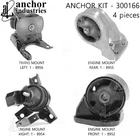 Anchor Engine Mount Kit For 01-06 Hyundai Santa Fe 300166 New. Price: $215.21.
