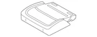 Genuine Ford Seat Cushion Foam 8A8Z-7463840-E New. Price: $84.59.