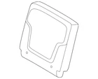 Genuine Nissan Seat Back Cushion Cover 89620-7KF1A New. Price: $589.03.
