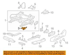 Gm Oem 16-23 Acadia Seats Tracks Driver Components-adjust Motor 13513547 New. Price: $232.05.