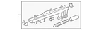 Genuine Honda Seat Adjuster 81360-SHJ-A01 New. Price: $116.42.