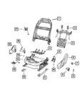 Genuine Mopar Manual Seat Adjuster 68145467AE New. Price: $528.95.