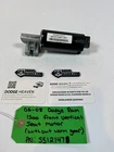 Oem 2006-2008 Dodge Ram 1500 Front Vertical Seat Motor W/o Worm Gear 5512147B Used. Price: $68.45.