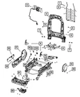 Genuine Mopar Seat Latch Bezel 1NK94TX7AA New. Price: $11.49.