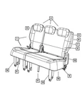Genuine Mopar Seat Back Cover And Pad 1HY011DVAA New. Price: $62.55.
