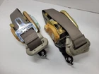 2004-2009 Dodge Durango Front Left Right Set Seat Belt Retractor Assembly Gray Used. Price: $100.00.