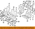 Ford Oem 09-25 F-150 Lightning Rear Seat Components-stop 9U5Z9662452A New. Price: $51.96.