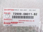 Genuine Oem Toyota 72909-08011-B2 Folding Seat Latch Release Handle 15-20 Sienna New. Price: $139.70.