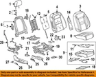 Gm Oem 19-25 Blazer Passenger Seat Components-cushion Frame 13525357 New. Price: $383.09.