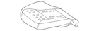 Genuine Mercedes-benz Seat Cushion Pad 9079141300 New. Price: $273.56.