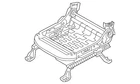 Genuine Mitsubishi Cushion Frame 6921A482 New. Price: $1304.77.