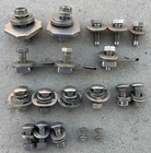 Ford Galaxie 500 Xl Front Bumper Bracket Nuts Bolts Round Head Washers 1965-1966 Used. Price: $200.00.