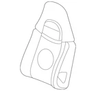 Genuine Gm Front Seat Back Pad 19128182 New. Price: $159.57.