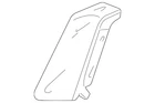 Genuine Honda Cover Rear Seat-back Side Trim *NH686L* (leather) (warm GRAY)821 New. Price: $149.92.