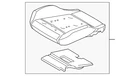 Genuine Ford Seat Cushion Foam JR3Z-63632A22-A New. Price: $733.95.