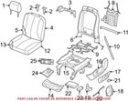 Genuine Oem Mopar Front Right Seat Back Recliner Adjustment Handle For Dodge New. Price: $12.90.