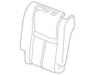 Genuine Nissan Seat Back Pad 88661-4BK0A New. Price: $443.67.