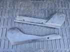 1984-1989 Toyota 4RUNNER Gray Drivers Seat Side Trim Cover Plates Left Front Used. Price: $40.00.