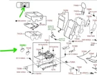 Toyota Highlander Rear Driver Inner Seat Track Cover Genuine Oem New. Price: $44.14.