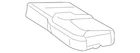Genuine Mercedes-benz Seat Cushion Pad 166-920-03-50 New. Price: $271.57.