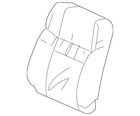 Genuine Honda Seat Back Cushion Cover 04811-T0G-A20ZC New. Price: $499.32.