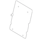 Genuine Ford Seat Back Panel 8C3Z-26613E94-AA New. Price: $103.95.