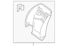 Genuine Mercedes-benz Trim Seat Box 222-910-20-27-8S10 New. Price: $305.04.