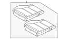 Genuine Nissan Seat Cushion Foam 87360-9BY6D New. Price: $1197.30.