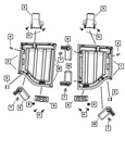 Genuine Mopar Targa Panel Isolator 68004991AC New. Price: $25.89.