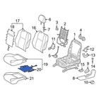 For Toyota Tacoma 2019 8751004050 Front Left Lower Seat Heater Pad New. Price: $270.38.