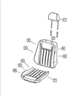 Genuine Mopar Seat Back Cover Left 1JS731DVAA New. Price: $103.62.