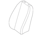 Genuine Mercedes-benz Seat Back Cushion Cover 9079104801649K49 New. Price: $332.10.